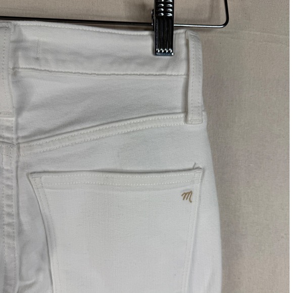 New Madewell Curvy High Rise Skinny Jeans size 24 Petite White - Picture 7 of 12